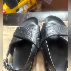 LV non authentic sandal